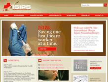 Tablet Screenshot of isips.org